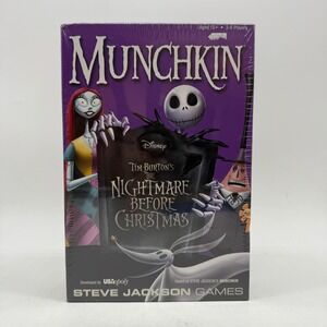 USAopoly Munchkin Disney Nightmare Before Christmas Card Game New